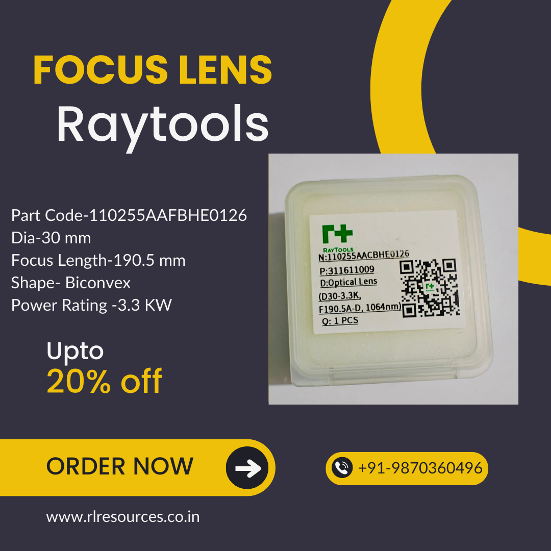 Raytools Collimation Lens 110255AACBHE0126 D30-3.3KW,F190.5-A-D,1064nm