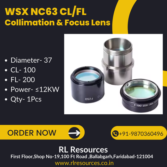 WSX NC63 - Collimation Lens & Focus Lens With Assembly