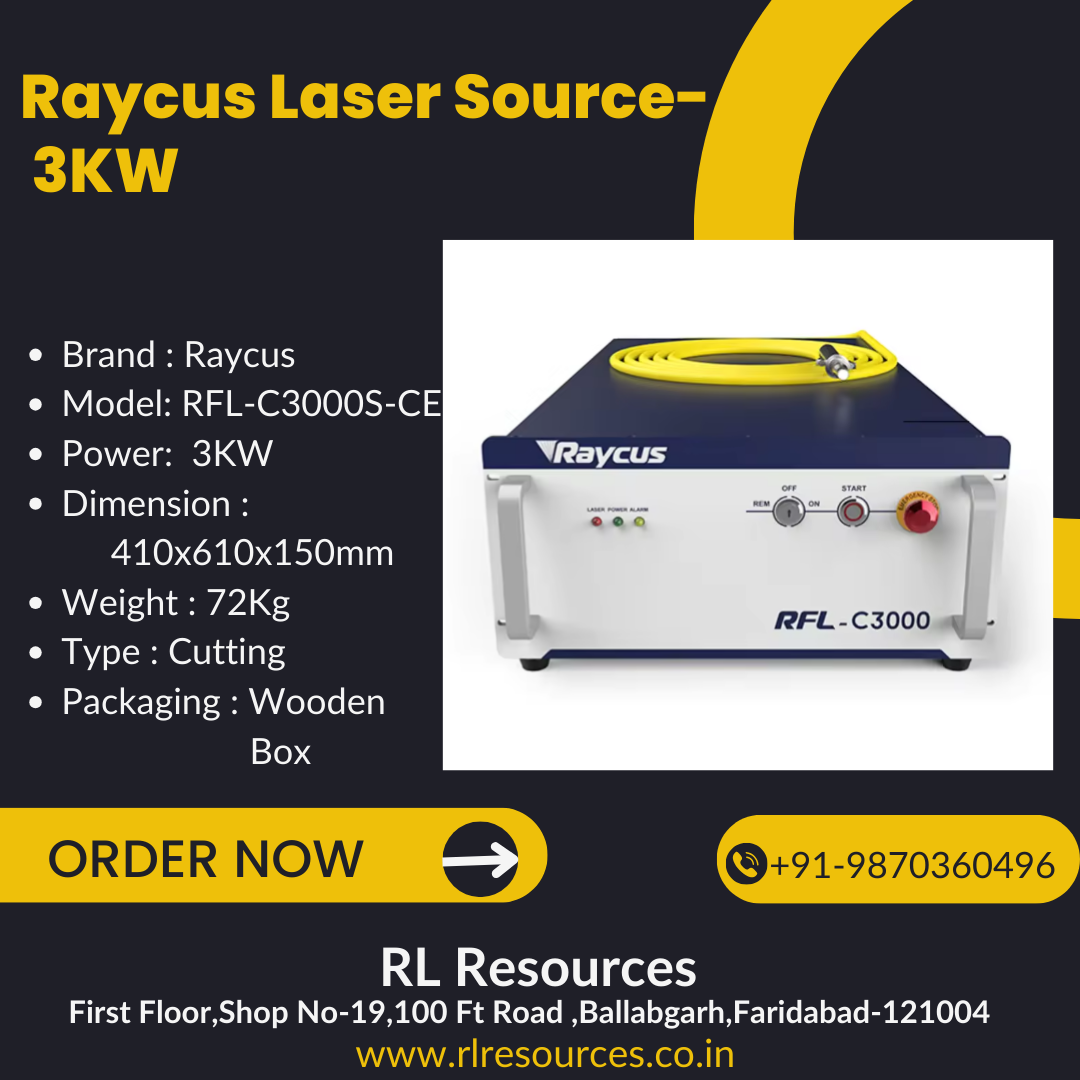 Raycus Laser Source- 3KW