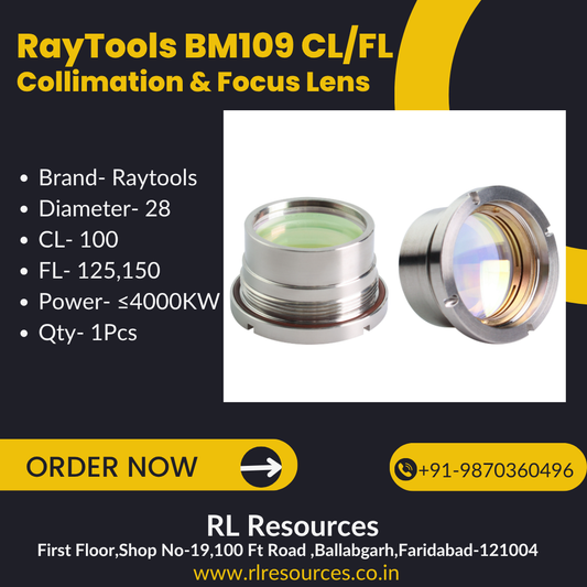 Raytool BM109 - Focusing & Collimating Lens with Assembly