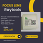Raytools Collimation Lens 110255AACBHE0126 D30-3.3KW,F190.5-A-D,1064nm
