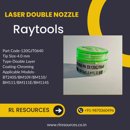 Raytools Cutting Nozzle Double Layer Original Dia 32