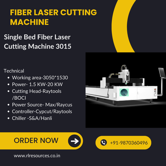 Single Table Fiber Laser Cutting Machine