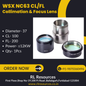 WSX NC63 - Collimation Lens & Focus Lens With Assembly
