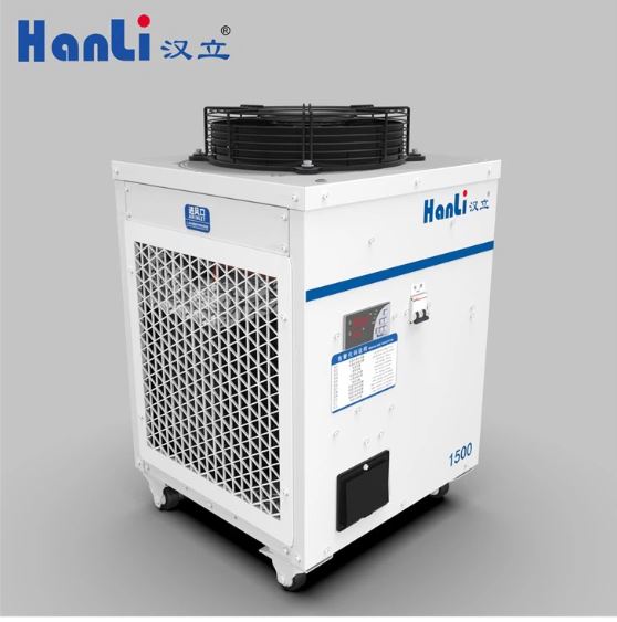 Hanli Chiller 1.5kw Chiller for Laser Cutting Machine HL-1500-QG2/2