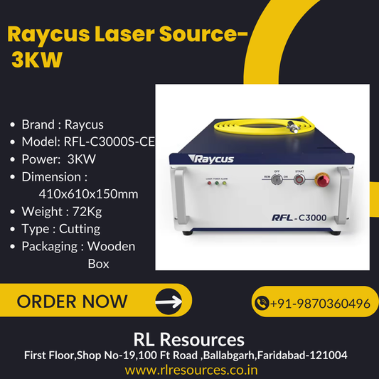 Raycus Laser Source- 3KW